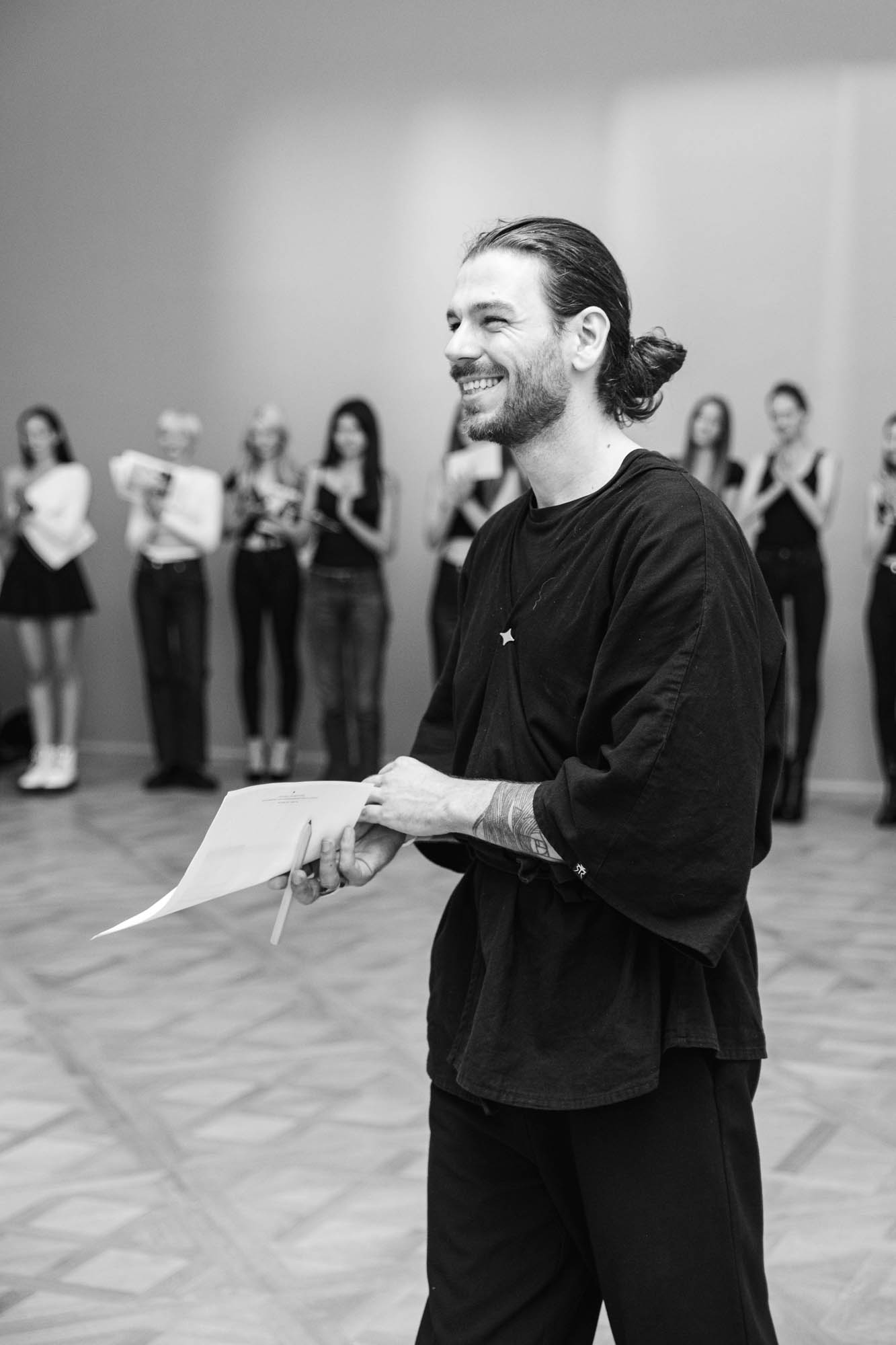 Behind the Scenes BTS Adi Lozancic Model Briefing 