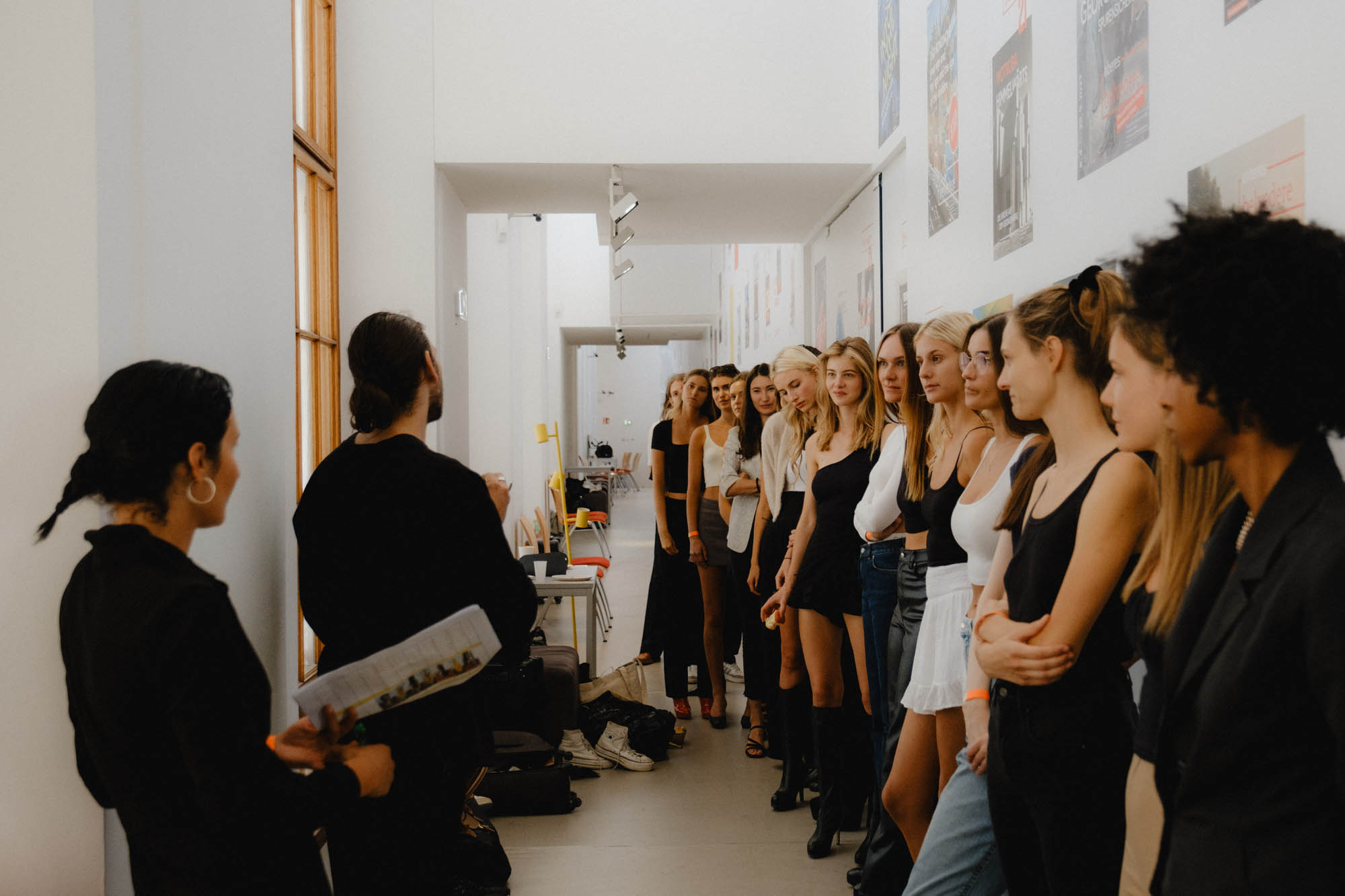 Behind the Scenes BTS Lie Sangbong Fashion Show Adi Lozancic Model Briefing 