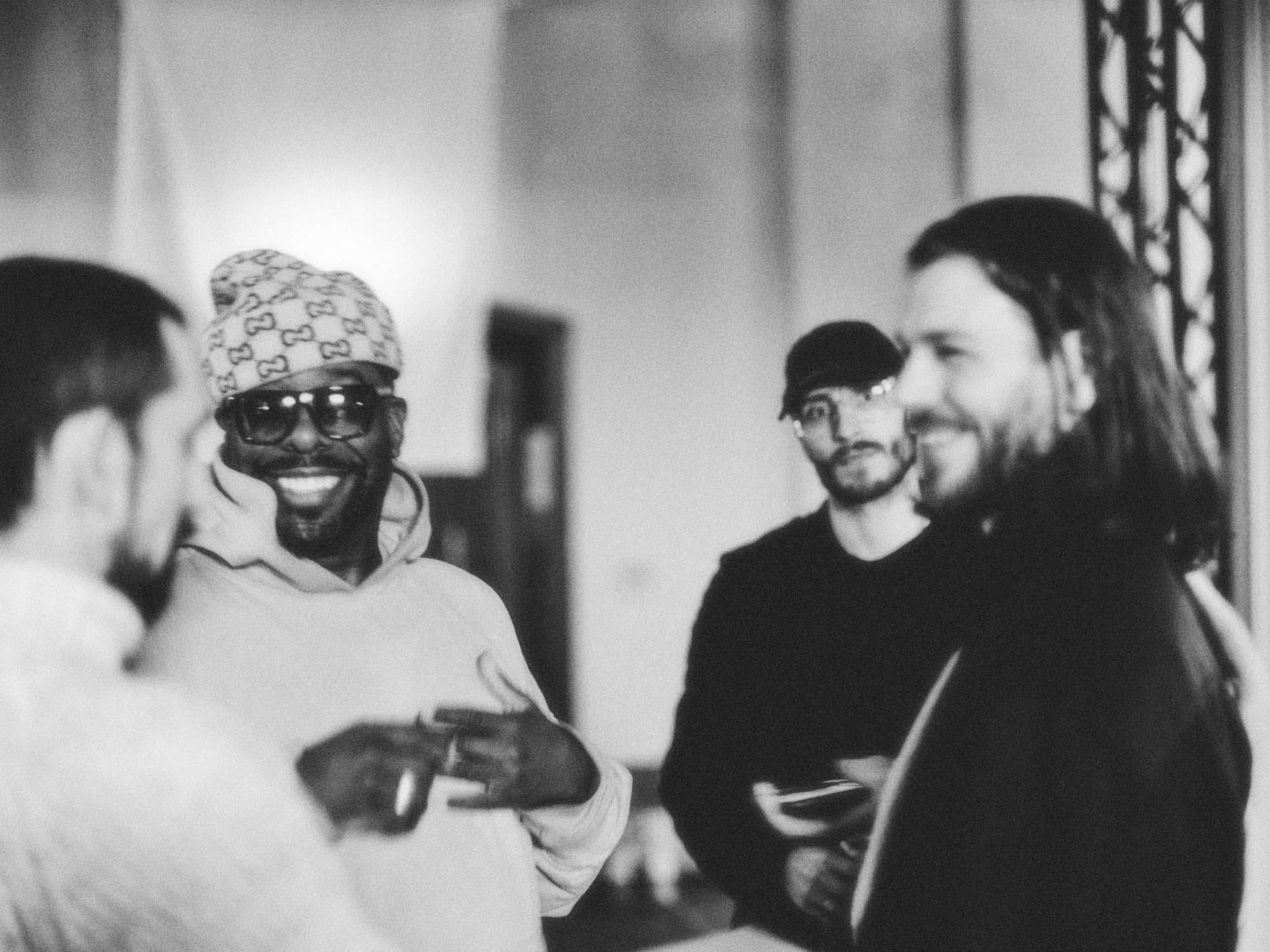 Adi Lozancic Marvin Smith und Martin Gruja