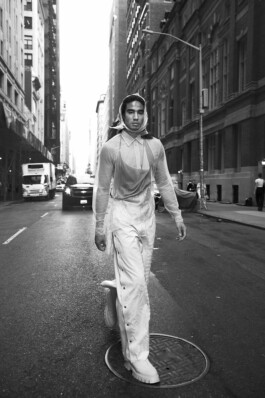 New York City Bugaric Fashion Shooting Urban schwarz weiß 