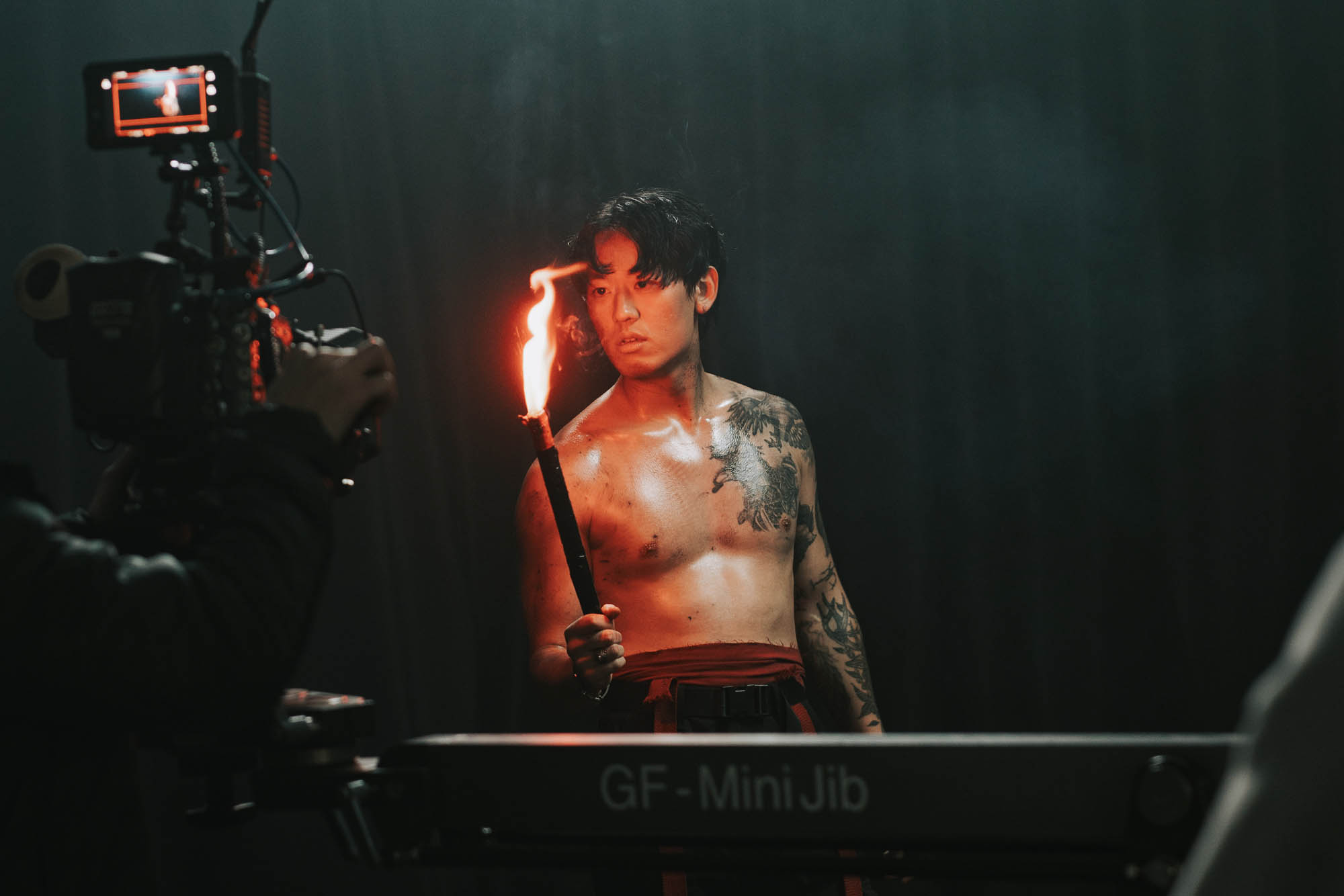 Hyuny Uptown Pansori Musikvideo Behind the Scenes hält Flare