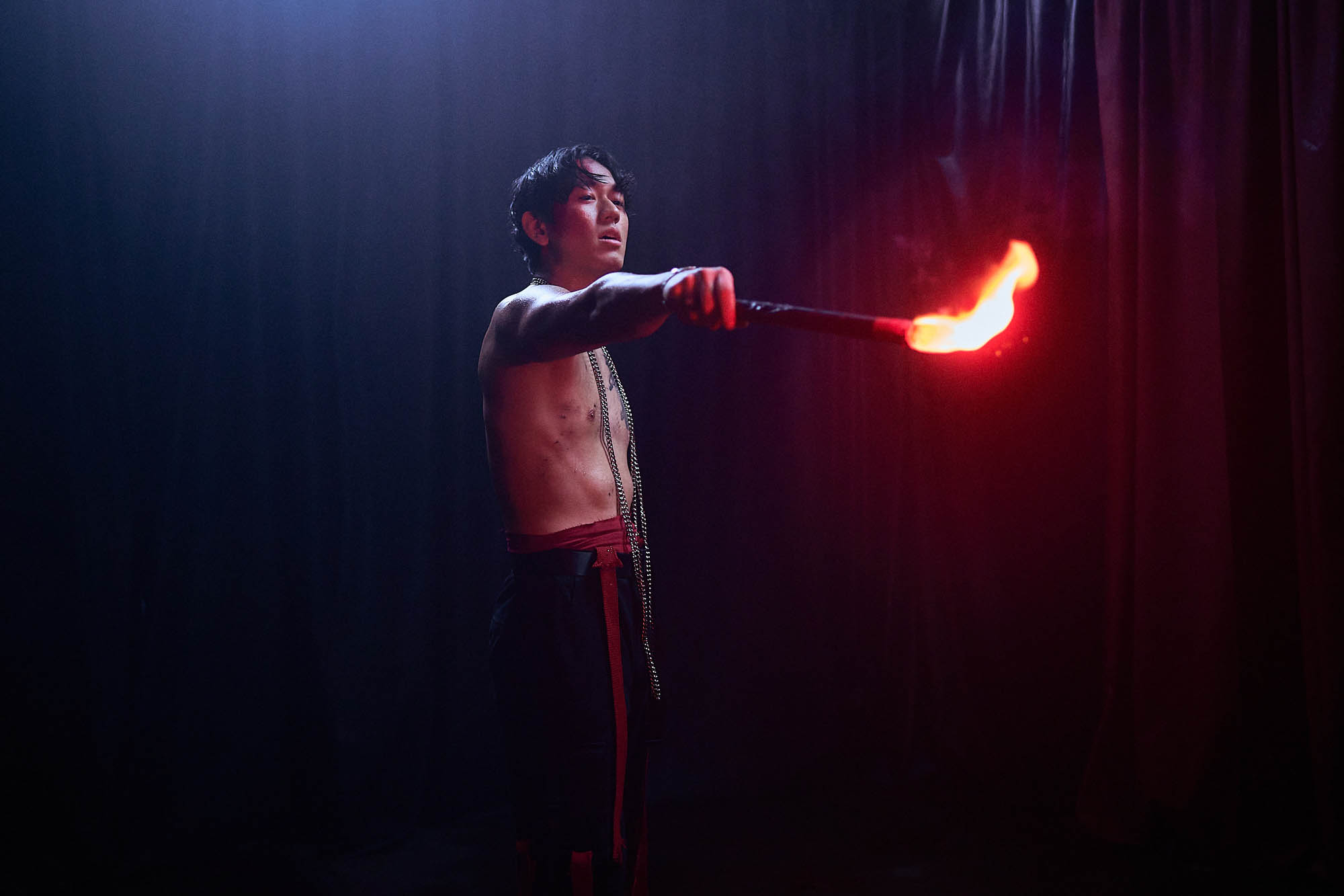 Hyuny Uptown Pansori Musikvideo beim Musikvideo Dreh von Uptown Pansori